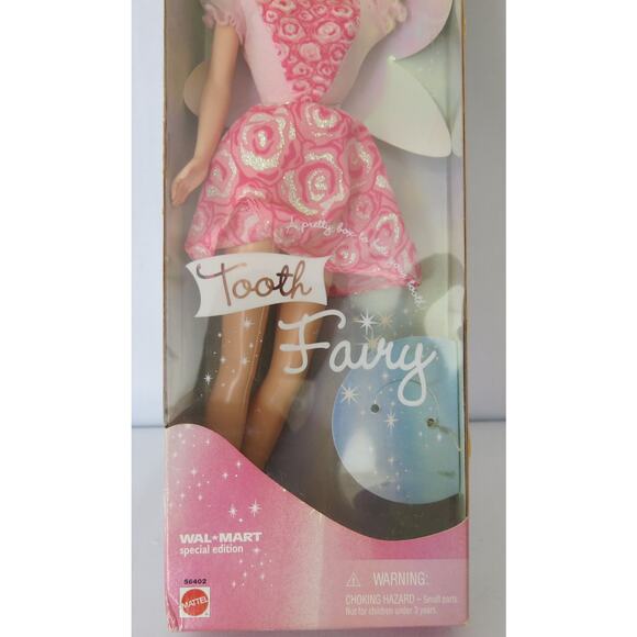 VINTAGE 2002 Tooth Fairy BARBIE #56402 New In Box Mattel Walmart Special Edition - Picture 4 of 11